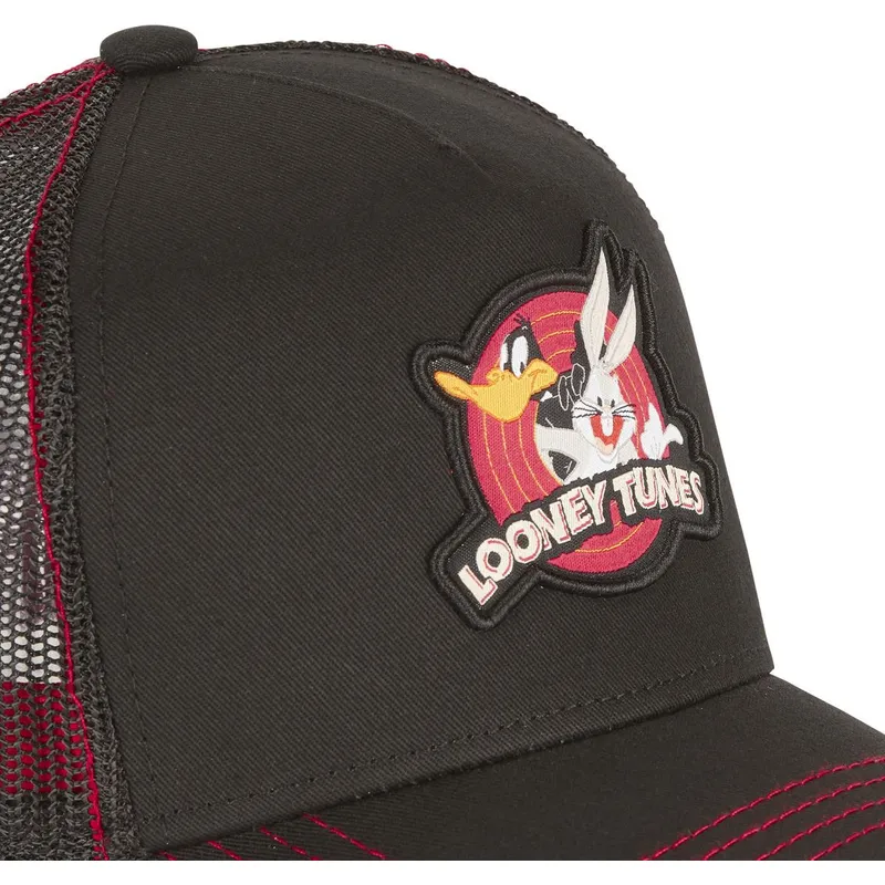 cappelli-curva-nero-snapback-bugs-bunny-e-paperino-looney-tunes-di-capslab