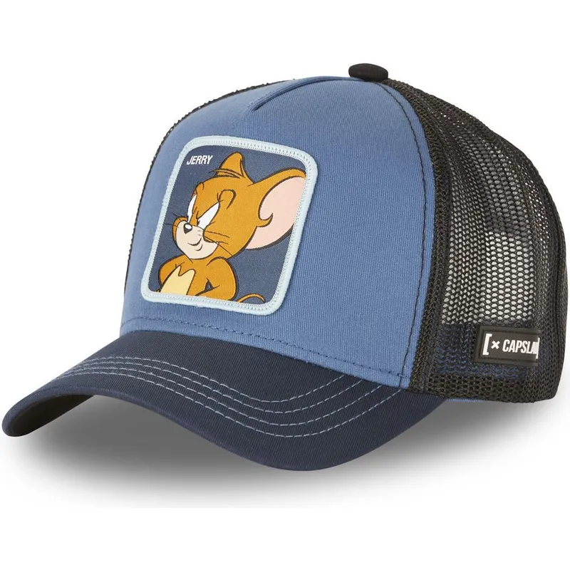 cappelli-curva-blu-marino-snapback-jerry-looney-tunes-di-capslab