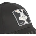 cappellino-curvo-nero-snapback-bugs-bunny-bu5-looney-tunes-di-capslab