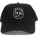 cappellino-curvo-nero-regolabile-trusts-no1-distressed-black-gold-logo-di-the-no1-face