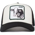 cappellino-trucker-bianco-e-nero-mucca-cash-cow-di-goorin-bros
