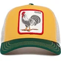 gorra-trucker-gialla-bianca-e-verde-gallo-the-cock-the-farm-di-goorin-bros