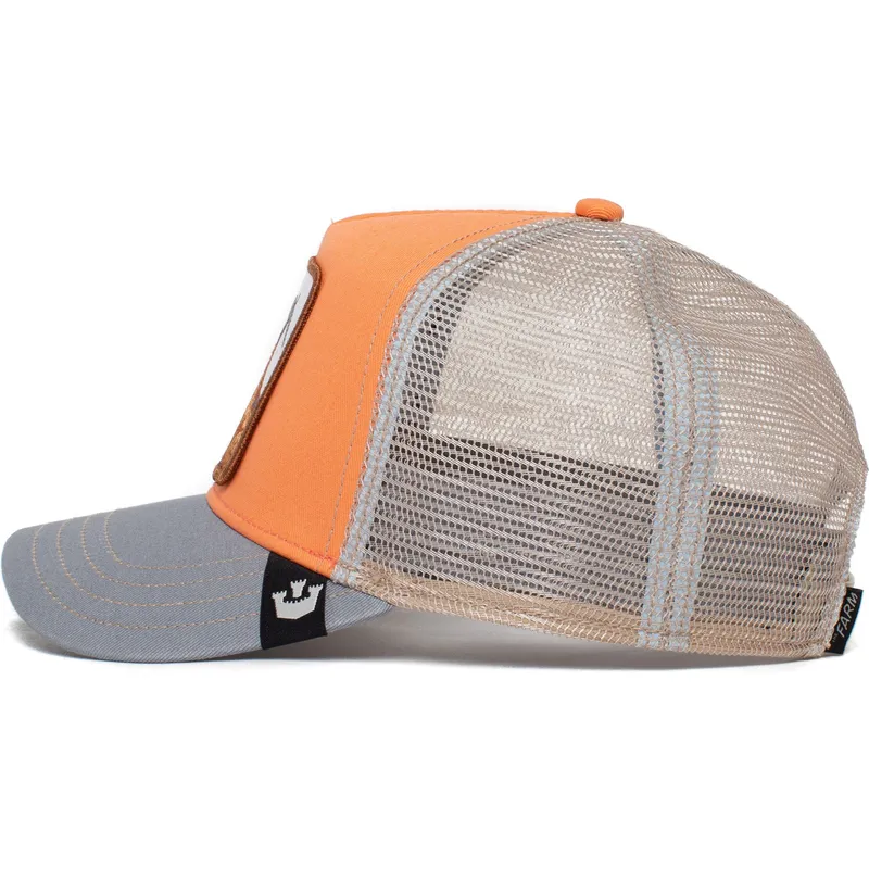 cappelli-curva-arancia-snapback-the-farm-di-goorin-bros
