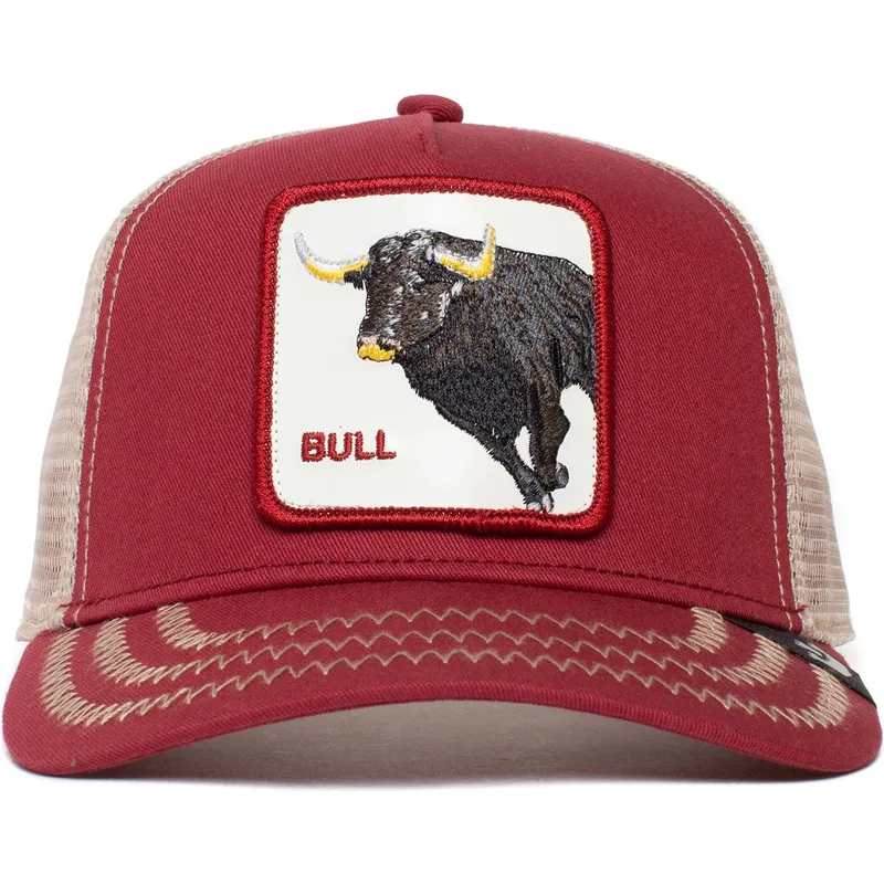 cappelli-curva-rosso-snapback-the-farm-di-goorin-bros