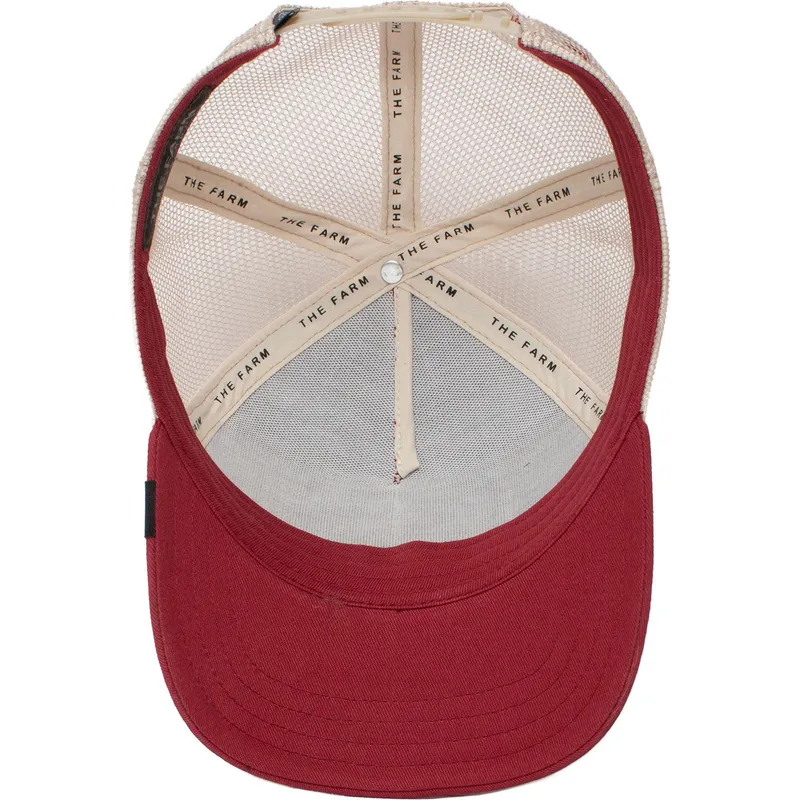 cappelli-curva-rosso-snapback-the-farm-di-goorin-bros