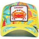 cappellino-trucker-giallo-granchio-crabby-totally-clawsome-the-farm-di-goorin-bros
