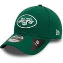 cappellino-curvo-verde-regolabile-9forty-the-league-dei-new-york-jets-nfl-di-new-era