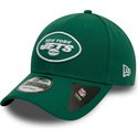 new-era-curved-brim-9forty-the-league-new-york-jets-nfl-green-adjustable-cap