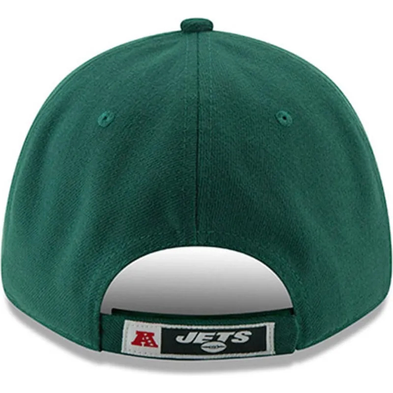 cappelli-curva-verde-cinghia-regolabile-9forty-the-league-dei-new-york-jets-nfl-di-new-era