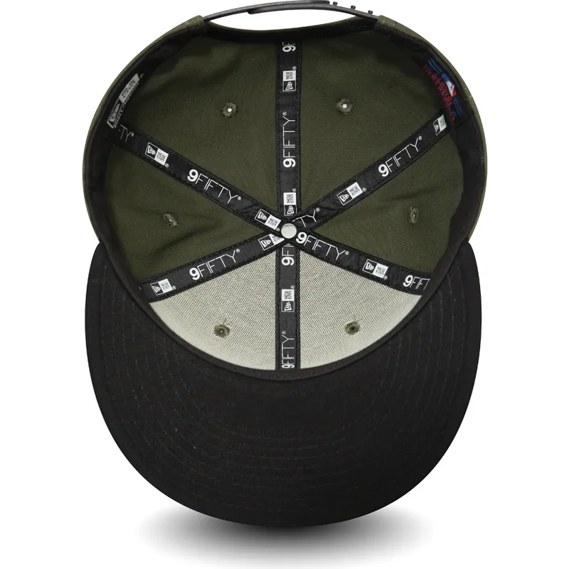cappelli-piatta-verde-snapback-9fifty-colour-block-dei-new-york-yankees-mlb-di-new-era