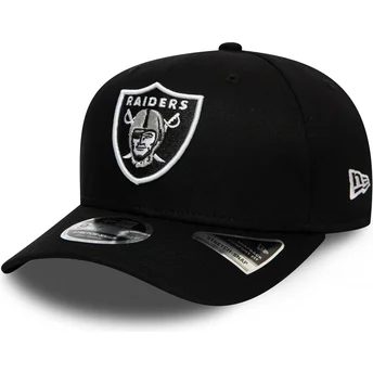 cappellino-curvo-nero-snapback-9fifty-team-stretch-snap-dei-las-vegas-raiders-nfl-di-new-era