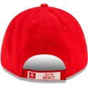 cappellino-visiera-curva-rosso-regolabile-9forty-the-league-di-houston-rockets-nba-di-new-era