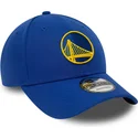 cappellino-curvo-blu-regolabile-9forty-the-league-di-golden-state-warriors-nba-di-new-era