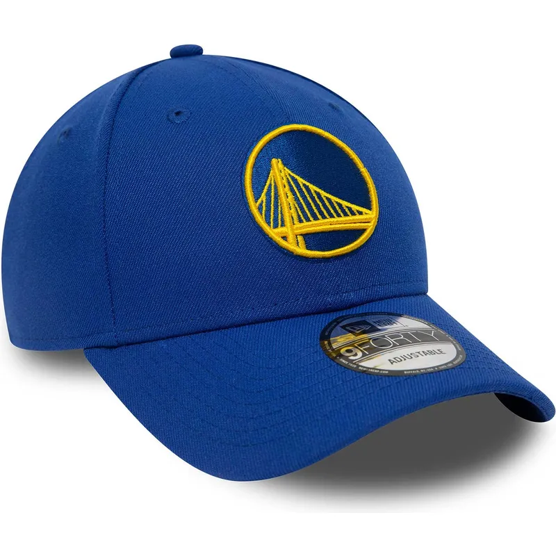cappellino-curvo-blu-regolabile-9forty-the-league-di-golden-state-warriors-nba-di-new-era