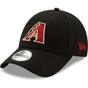 cappellino-curvo-nero-regolabile-9forty-the-league-di-arizona-diamondbacks-mlb-di-new-era