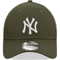 cappellino-curvo-verde-regolabile-39thirty-league-essential-dei-new-york-yankees-mlb-di-new-era