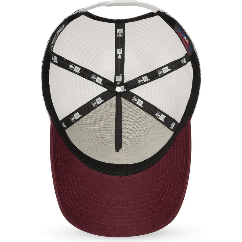 cappelli-curva-rosso-snapback-granate-9forty-a-frame-dei-new-york-yankees-mlb-di-new-era cappelli-curva-rosso-snapback-granate-9forty-a-frame-dei-new-york-yankees-mlb-di-new-era