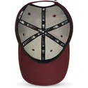 cappelli-curva-rosso-cinghia-regolabile-granate-9forty-diamond-era-dei-new-york-yankees-mlb-di-new-era