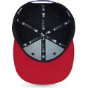 cappello-piatto-blu-marino-e-rosso-snapback-9fifty-essential-di-atlanta-braves-mlb-di-new-era