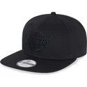cappello-piatto-nero-snapback-con-logo-nero-9fifty-dei-los-angeles-lakers-nba-di-new-era