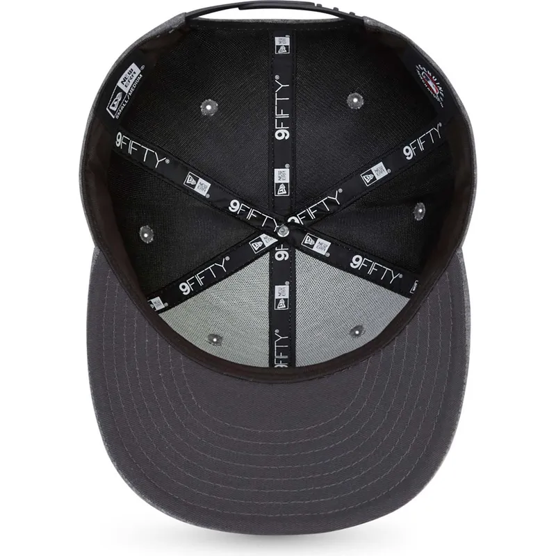 cappelli-piatta-grigio-snapback-9fifty-jersey-medium-dei-new-york-yankees-mlb-di-new-era