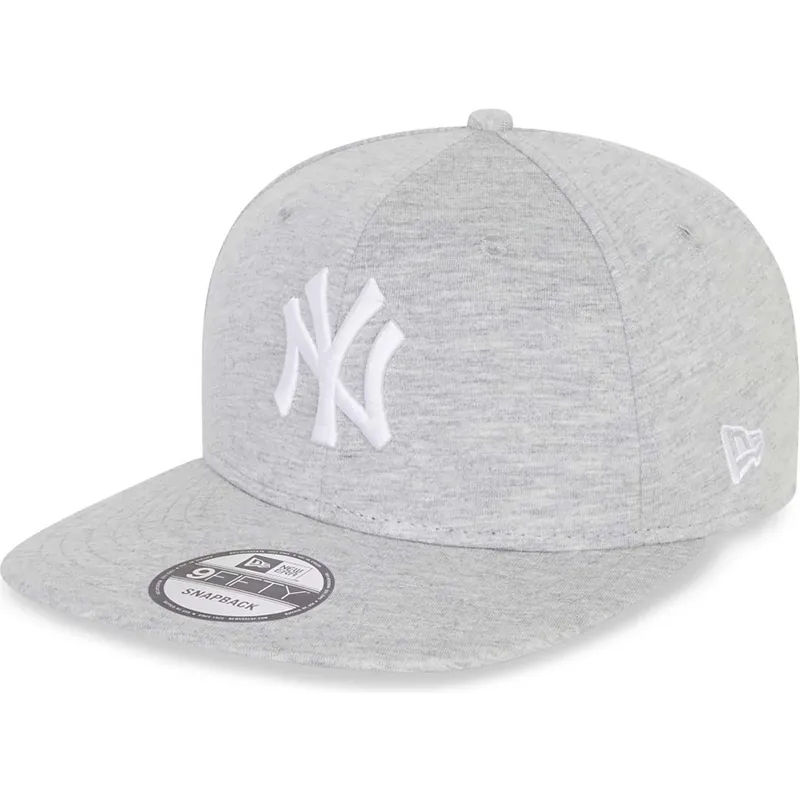 cappello-piatto-grigio-chiaro-snapback-9fifty-jersey-medium-dei-new-york-yankees-mlb-di-new-era