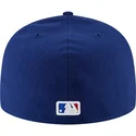 cappello-piatto-blu-regolato-59fifty-authentic-on-field-di-texas-rangers-mlb-di-new-era