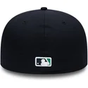 cappello-piatto-blu-marino-regolabile-59fifty-authentic-on-field-di-seattle-mariners-mlb-di-new-era