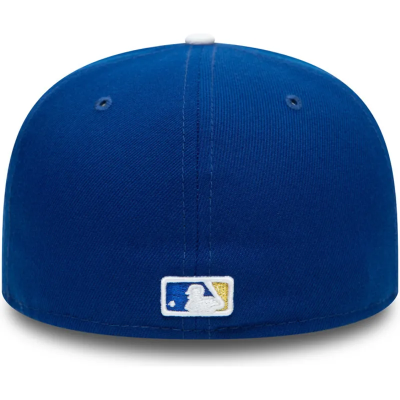 cappello-piatto-blu-regolato-59fifty-authentic-on-field-di-kansas-city-royals-mlb-di-new-era