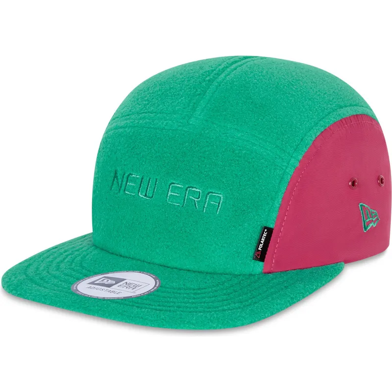 cappelli-piatta-verde-cinghia-regolabile-camper-di-new-era cappelli-piatta-verde-cinghia-regolabile-camper-di-new-era