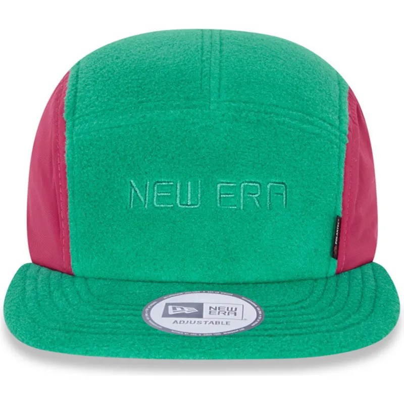 cappelli-piatta-verde-cinghia-regolabile-camper-di-new-era cappelli-piatta-verde-cinghia-regolabile-camper-di-new-era