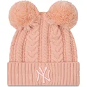 cappelli-pompon-rosa-cuff-double-dei-new-york-yankees-mlb-di-new-era