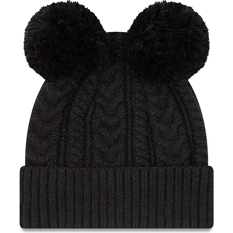 cappelli-pompon-nero-cuff-double-dei-new-york-yankees-mlb-di-new-era