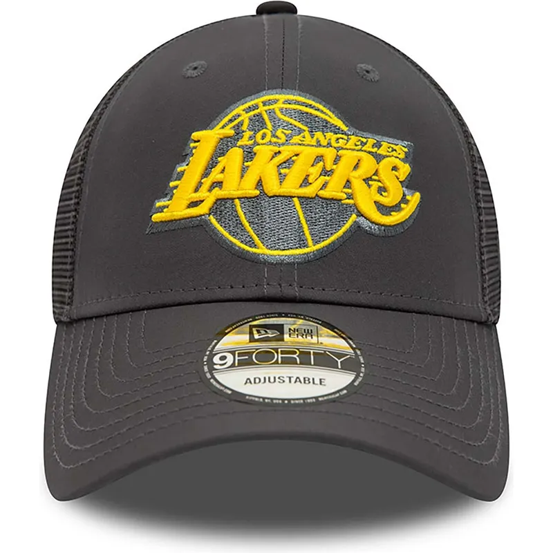 cappelli-curva-grigio-cinghia-regolabile-9forty-home-field-dei-los-angeles-lakers-nba-di-new-era cappelli-curva-grigio-cinghia-regolabile-9forty-home-field-dei-los-angeles-lakers-nba-di-new-era