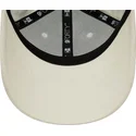 cappello-curvo-beige-regolabile-da-donna-9forty-cord-mini-logo-los-angeles-dodgers-mlb-di-new-era