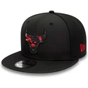 cappelli-piatta-nero-snapback-9fifty-print-infill-dei-chicago-bulls-nba-di-new-era