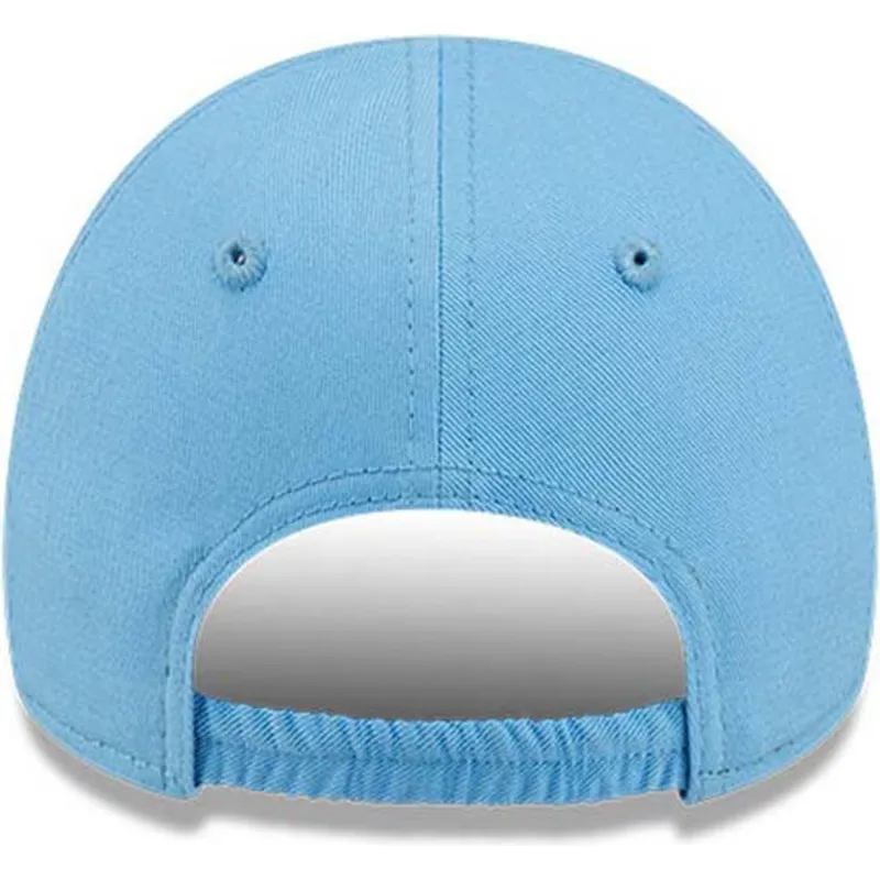 cappelli-curva-blu-cinghia-regolabile-per-bambino-claro-pequeno-9forty-league-essential-dei-los-angeles-dodgers-mlb-di-new-era cappelli-curva-blu-cinghia-regolabile-per-bambino-claro-pequeno-9forty-league-essential-dei-los-angeles-dodgers-mlb-di-new-era