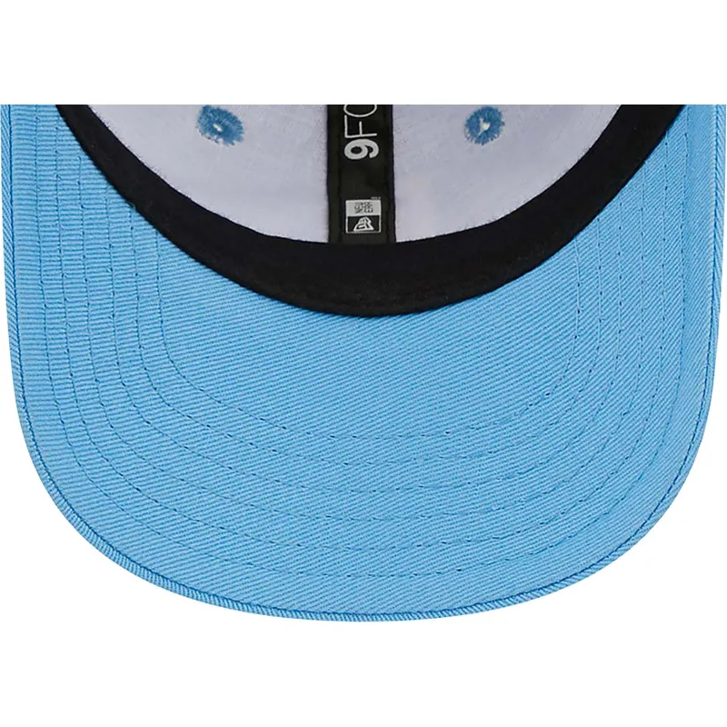 cappelli-curva-blu-cinghia-regolabile-per-bambino-claro-pequeno-9forty-league-essential-dei-los-angeles-dodgers-mlb-di-new-era cappelli-curva-blu-cinghia-regolabile-per-bambino-claro-pequeno-9forty-league-essential-dei-los-angeles-dodgers-mlb-di-new-era