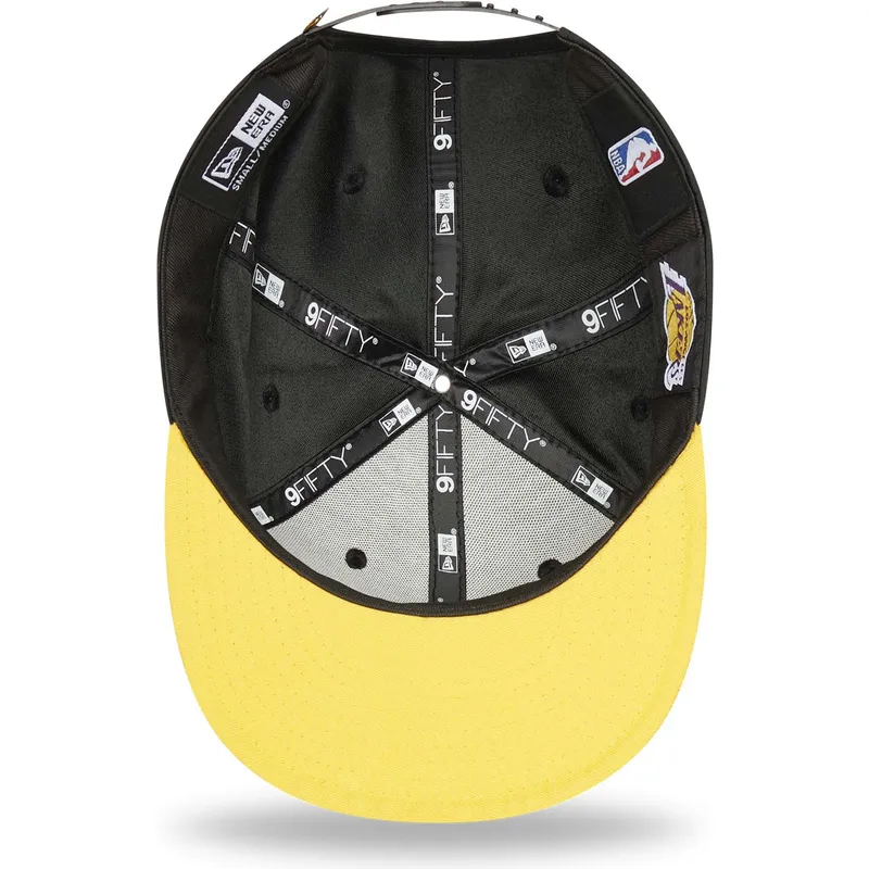 cappelli-piatta-nero-snapback-9fifty-neon-pack-dei-los-angeles-lakers-nba-di-new-era