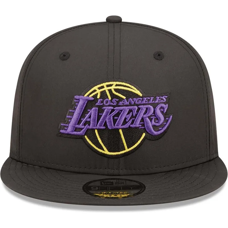 cappelli-piatta-nero-snapback-9fifty-neon-pack-dei-los-angeles-lakers-nba-di-new-era
