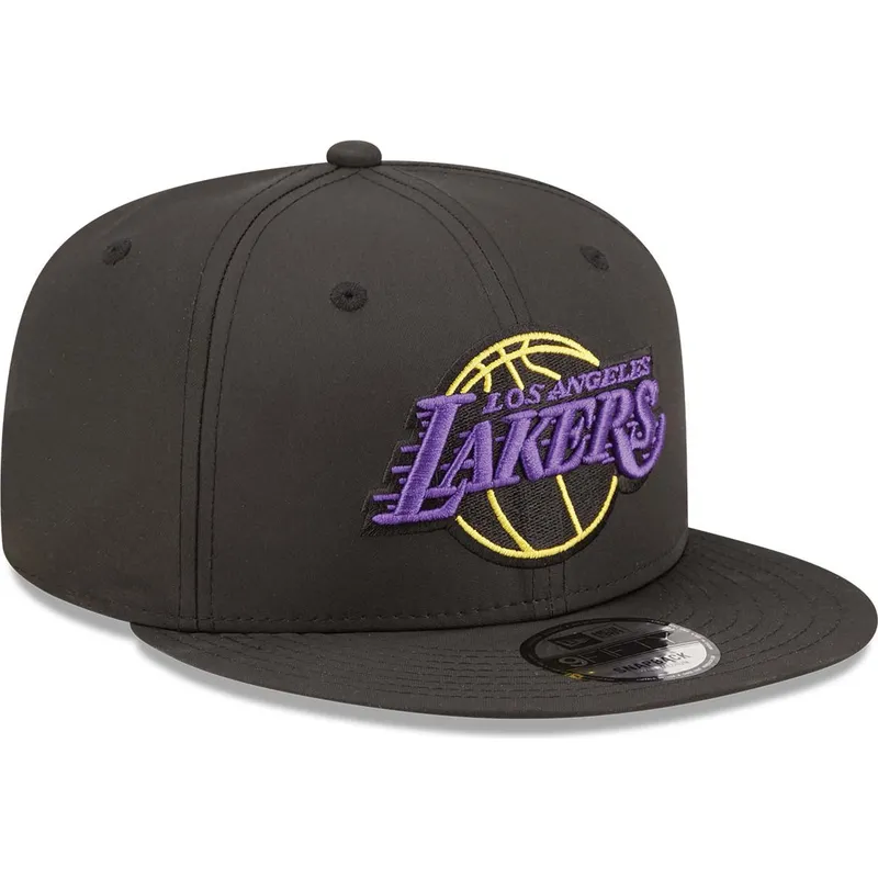 cappelli-piatta-nero-snapback-9fifty-neon-pack-dei-los-angeles-lakers-nba-di-new-era