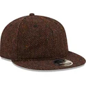 cappelli-piatta-marrone-cinghia-regolabile-9fifty-di-new-era