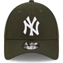 cappelli-curva-verde-cinghia-regolabile-9forty-the-league-melton-dei-new-york-yankees-mlb-di-new-era