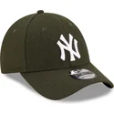 cappelli-curva-verde-cinghia-regolabile-9forty-the-league-melton-dei-new-york-yankees-mlb-di-new-era