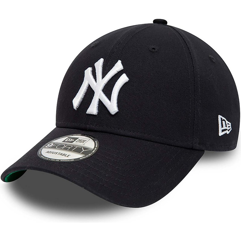new-era-curved-brim-9forty-team-side-patch-new-york-yankees-mlb-navy-blue-adjustable-cap