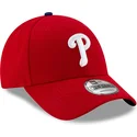 cappellino-visiera-curva-rosso-regolabile-9forty-league-di-philadelphia-phillies-mlb-di-new-era