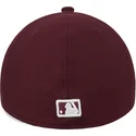 cappelli-curva-rosso-regolato-granate-39thirty-diamond-era-dei-new-york-yankees-mlb-di-new-era