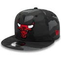 cappelli-piatta-mimetizzazione-snapback-negro-9fifty-team-dei-chicago-bulls-nba-di-new-era