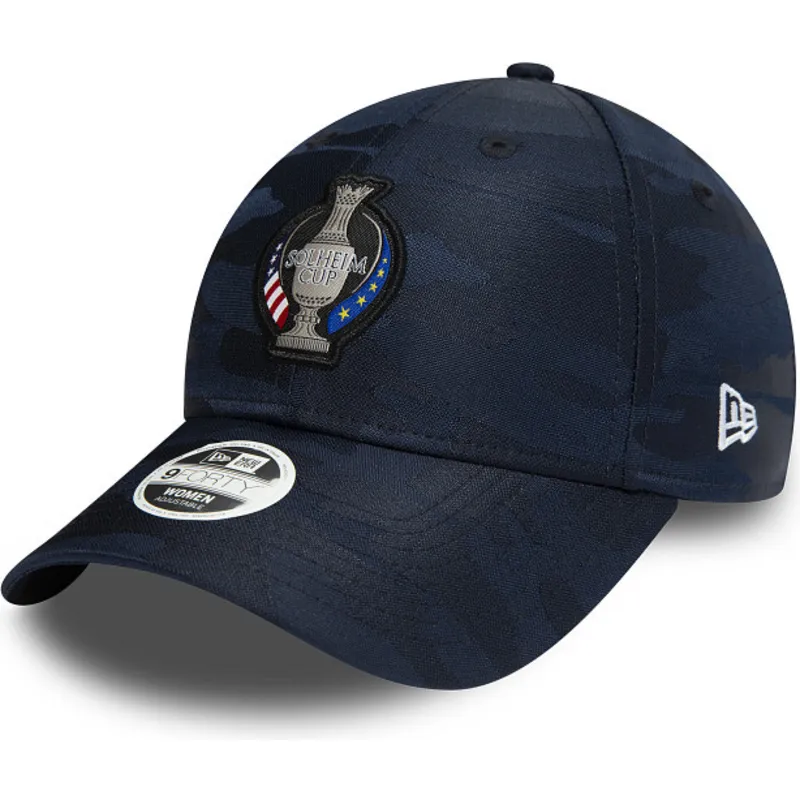 cappelli-curva-blu-marino-cinghia-regolabile-9forty-tonal-finca-cortesin-2023-dei-solheim-cup-di-new-era