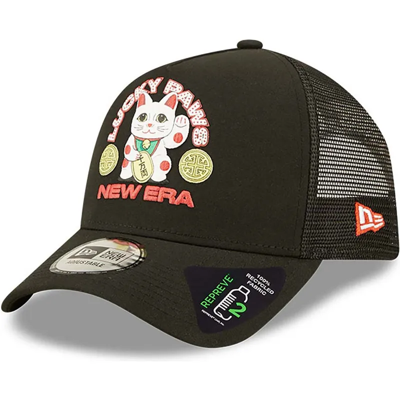 cappelli-curva-nero-snapback-a-frame-di-new-era